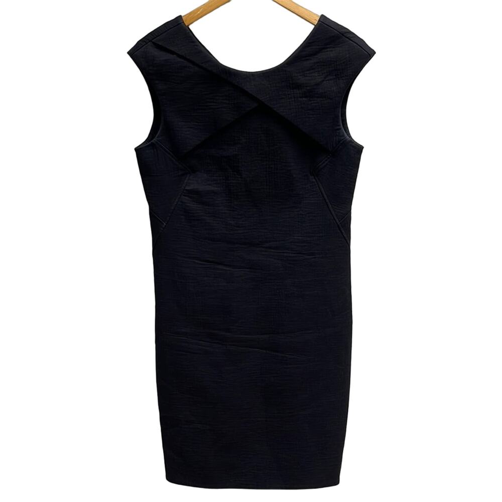 Helmut Lang Sleeveless Sheath Dress Black size 8